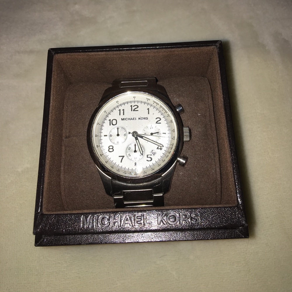Silver Michael Kors Watch