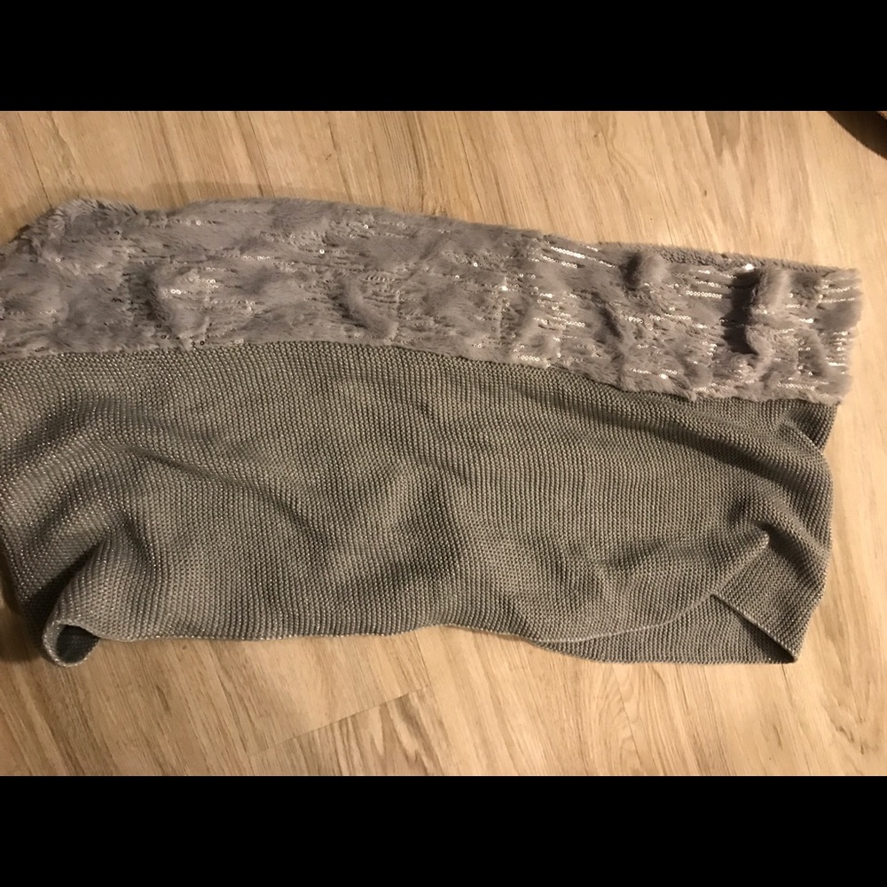Grey scarf from Macy's