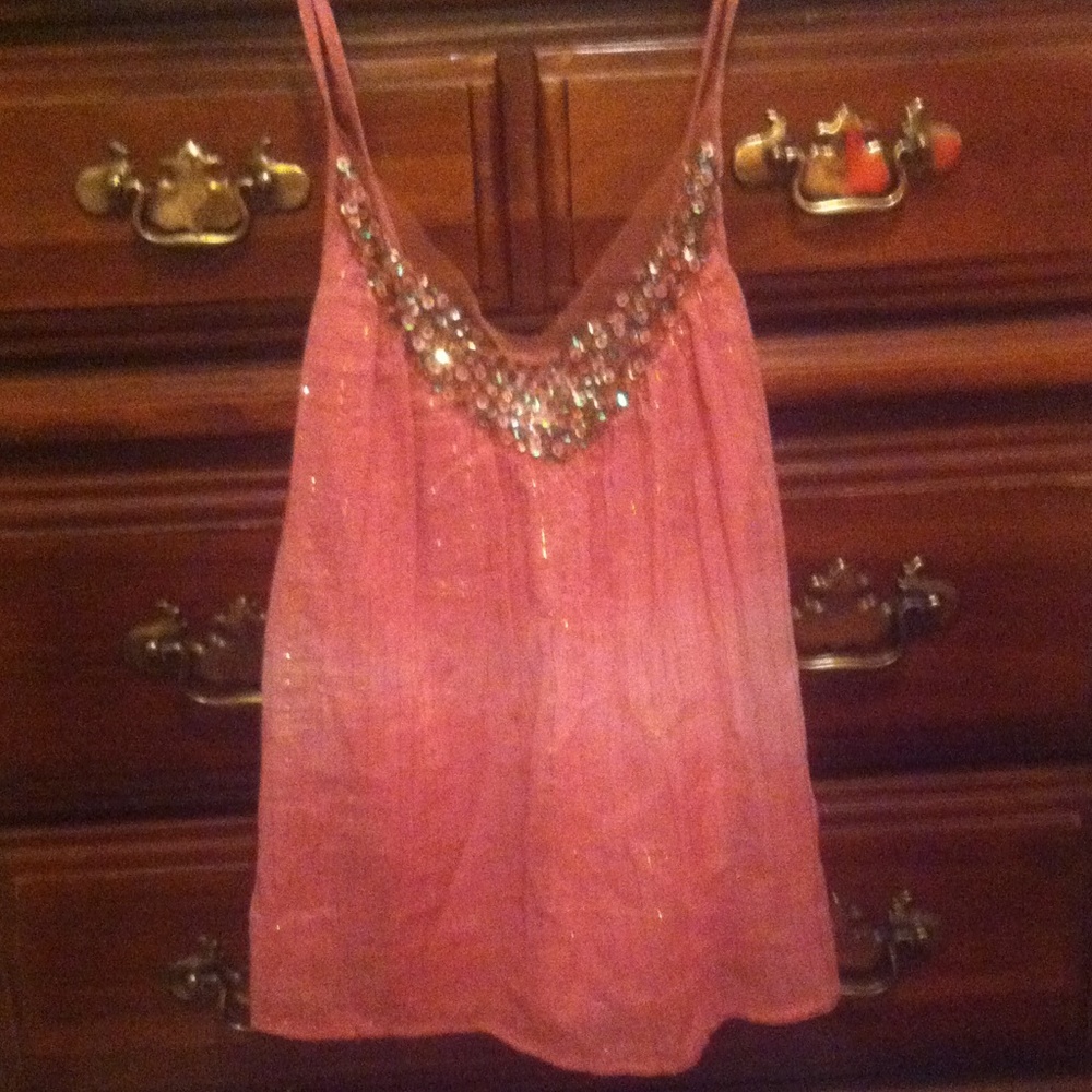 Cute, sequined boho cami <3