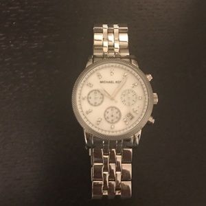 Michael Kors Jetsetter watch in stainless steel
