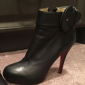 booties size 37 louboutin