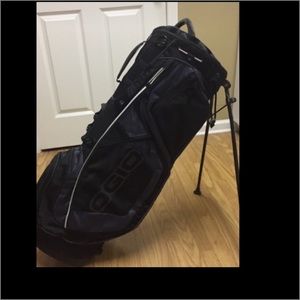 Ogio black gold club bag