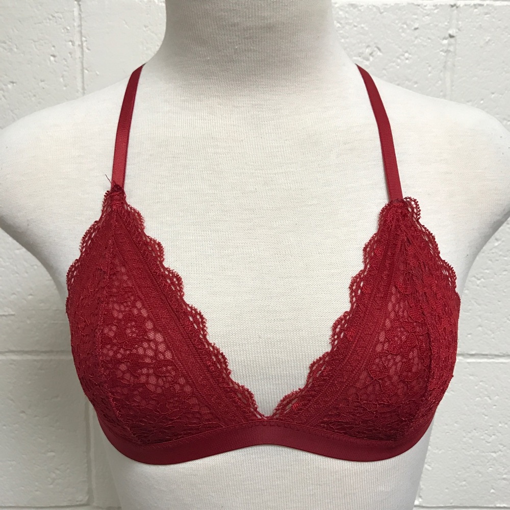 Red Detail Bralette