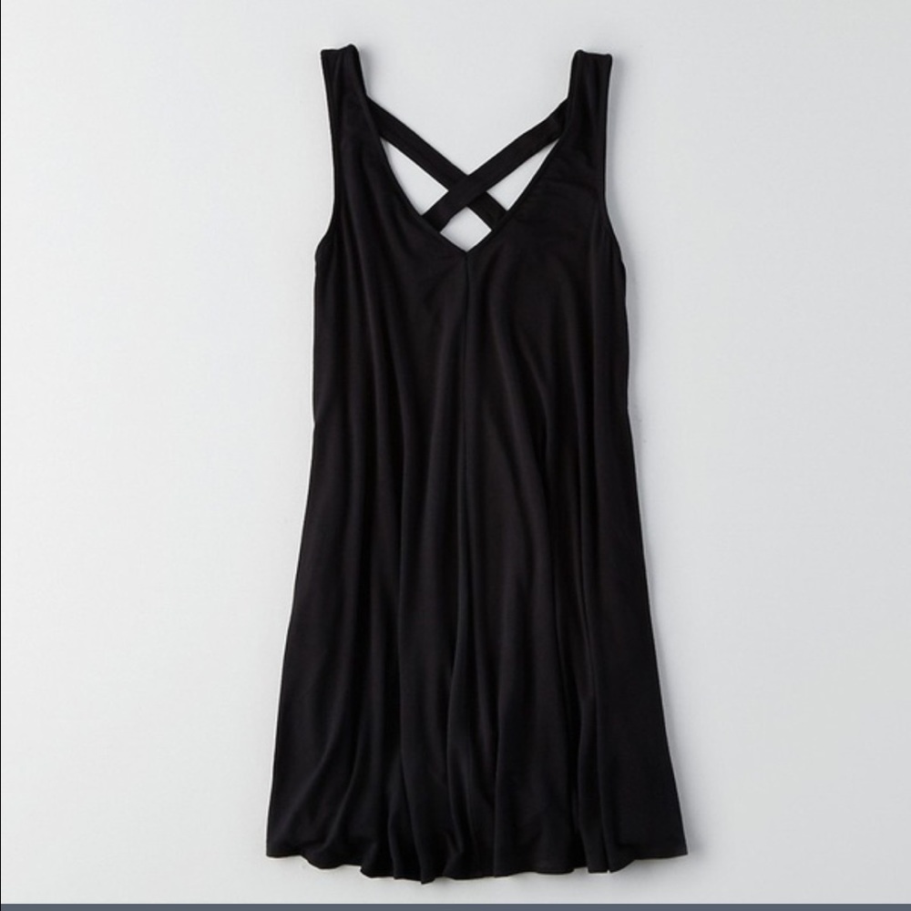 💥LAST ONE!💥 Plus Size Sexy Cross-Back Dress - Picture 3 of 5