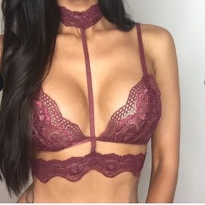 Choker bralette