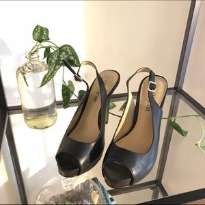 Peep Toe Strappy Heels