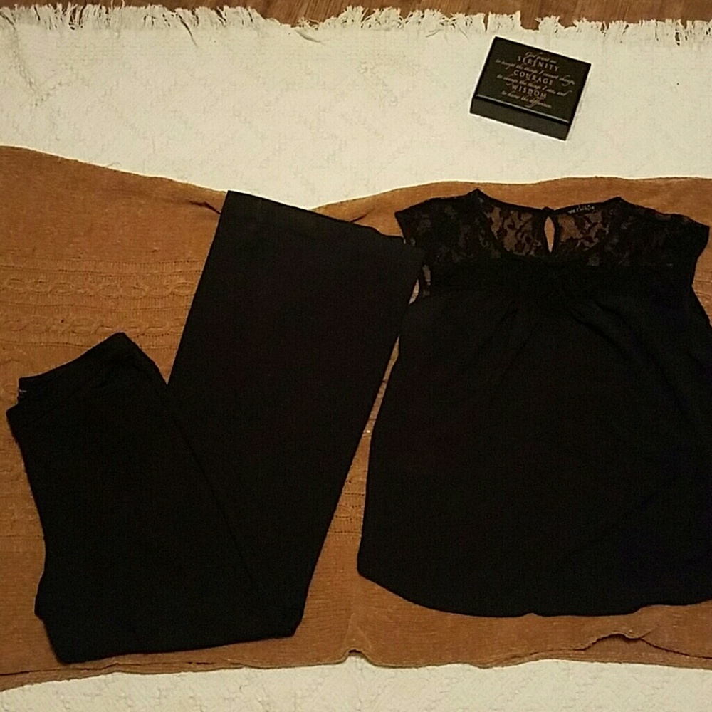 New York and Co Black Stretch Pants