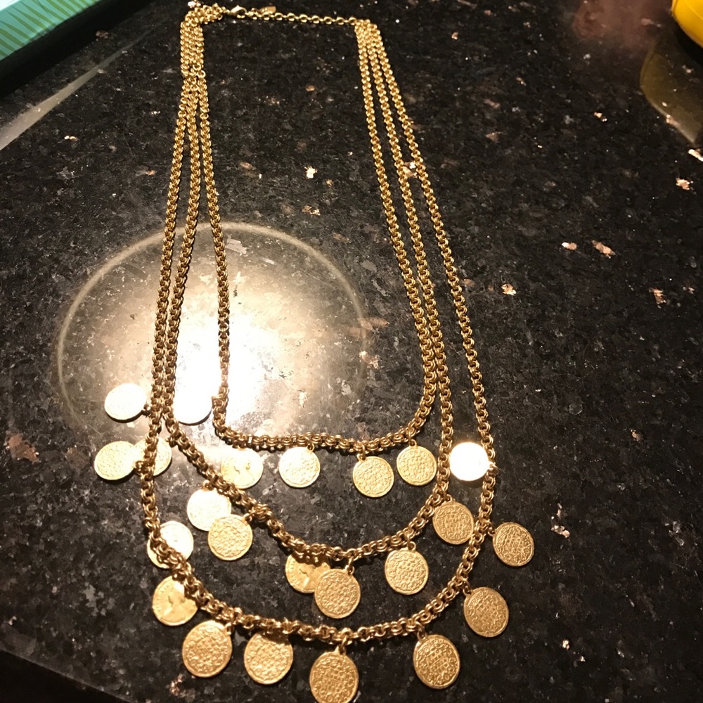 Stella & Dot coin necklace.
