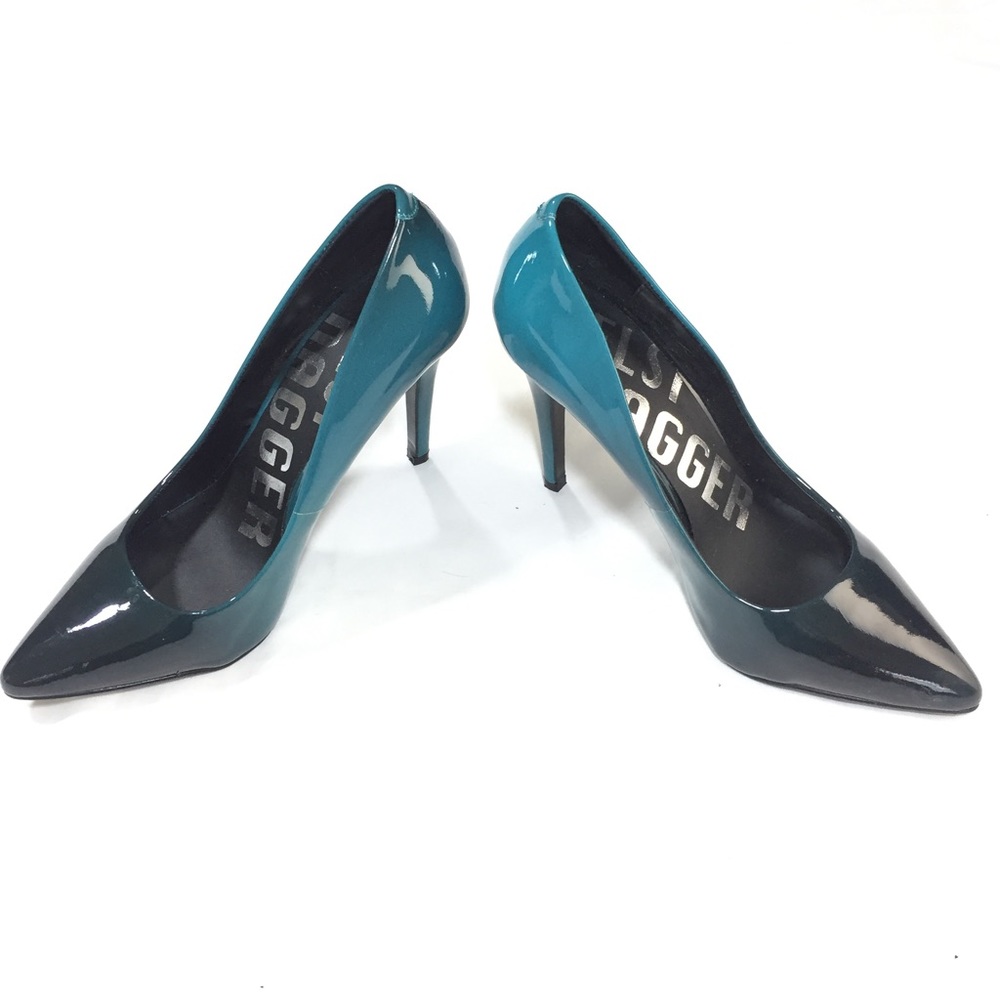 Kelsi Dagger "Evan" Teal/Black Ombré Pump