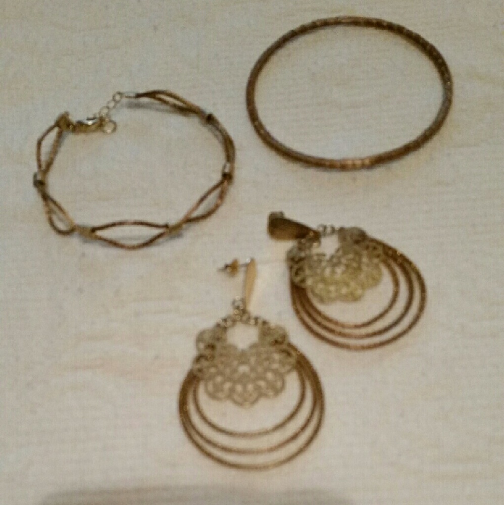 New Gold Earrings from Macy's