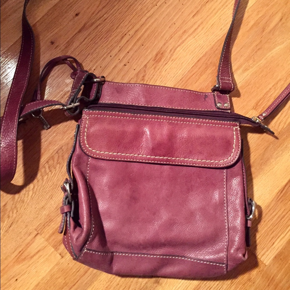 Fossil Leather Crossbody