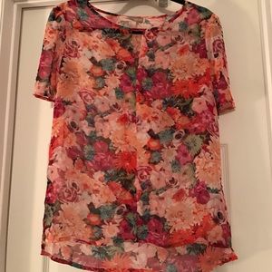 XXI FLORAL BLOUSE 🌻