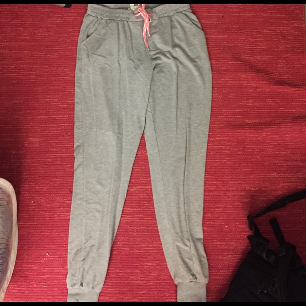 Grey joggers