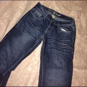 Boot cut jeans