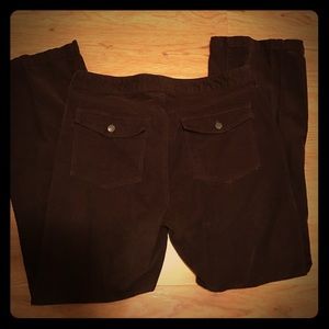 Eddie Bauer Dark Brown Pants Size 16