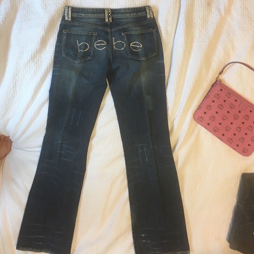 bebe denim jeans