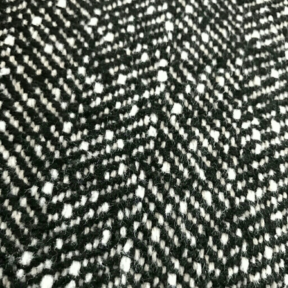 Tweed Side Zipper Fashion Cape - Picture 5 of 5