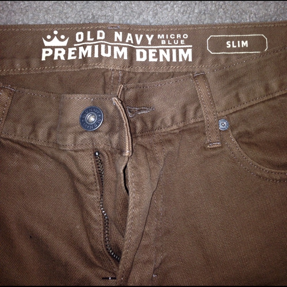 Men's old navy camel pants size 34/34