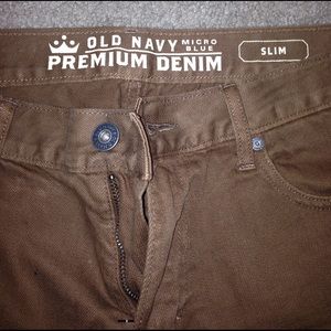 Men's old navy camel pants size 34/34
