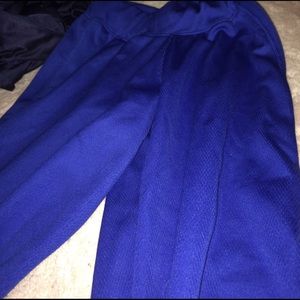 Blue sweatpants