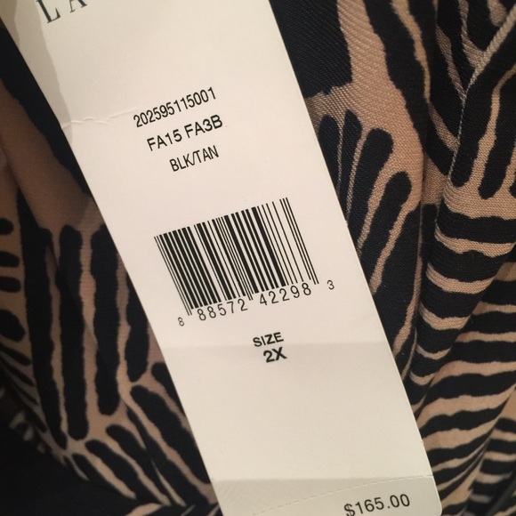 Lauren Ralph Lauren Faux Wrap Dress - Picture 4 of 5