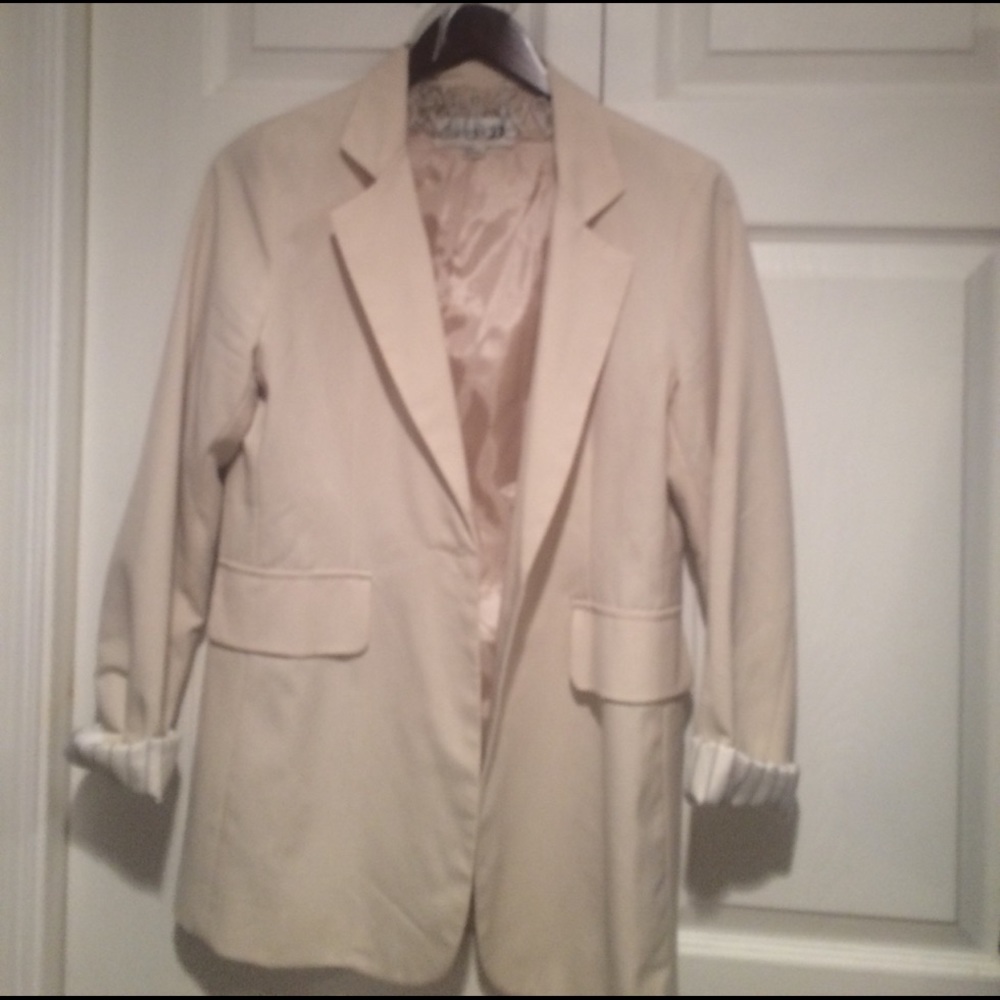 Beige blazer