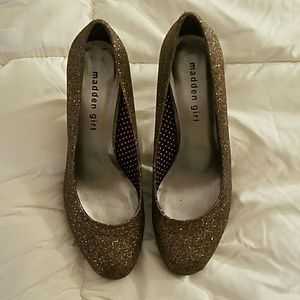 Madden Girl Getta Multicolor Glitter Heel