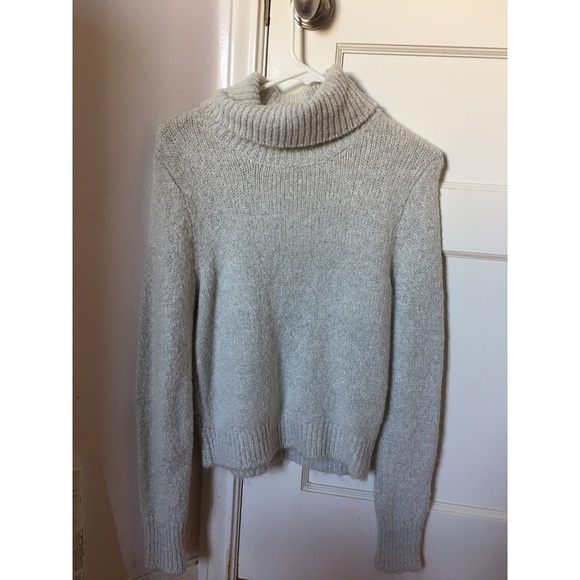 Brandy Melville Sweaters - Brandy Melville grey turtle neck sweater