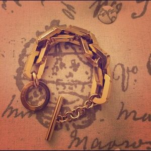 C Wonder gold Link bracelet