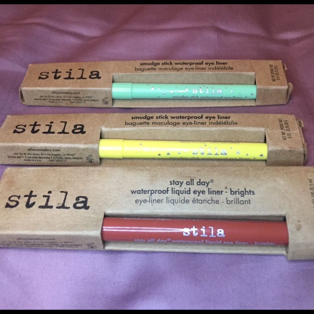🌹 3 BNIB stila eyeliner bundle! 🌹