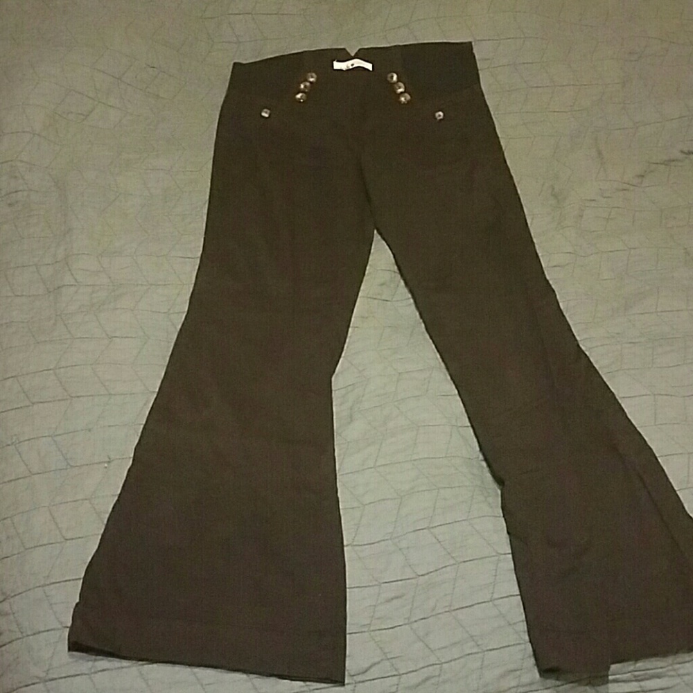 Black bell bottoms
