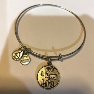 Alex and Ani Live a Happy Life Bangle