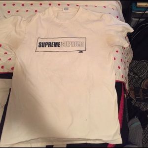 Supreme tshirt - about 6+ years old.