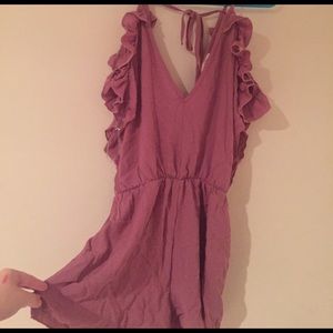 Magenta Romper