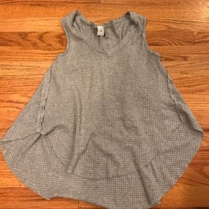 Grey tank top last call