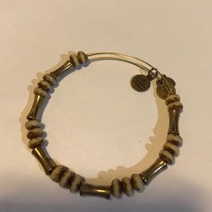 Alex and Ani Russian Gold and Beaded Bangle