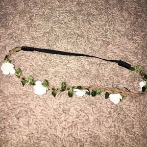 Flower crown headband