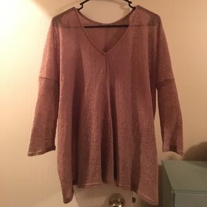 Tobi quarter length top size medium