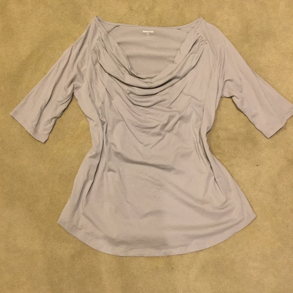 Garnet Hill Off Shoulder Blouse