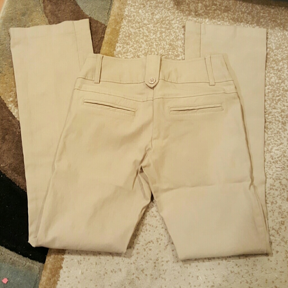 ❌SOLD❌Cream slacks - Picture 2 of 2