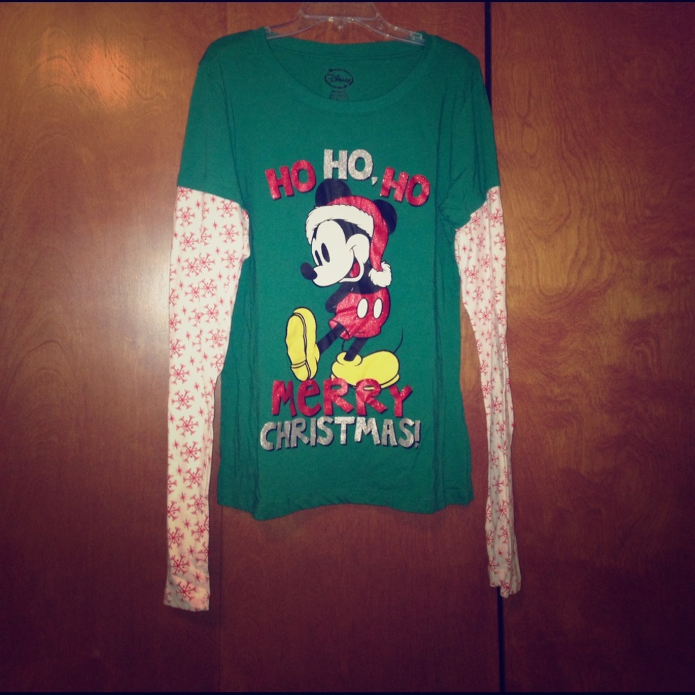 Disney Mickey Mouse Christmas long sleeve