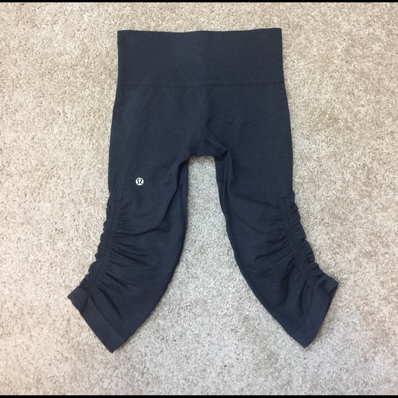 lululemon athletica Pants - Lululemon Gray Crop