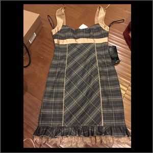 Bebe dress and vest suit set