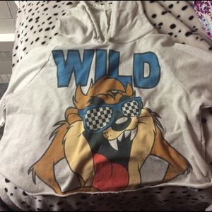 Long sleeve crop top