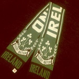 Ireland st Patrick's day scarf so cute knitted