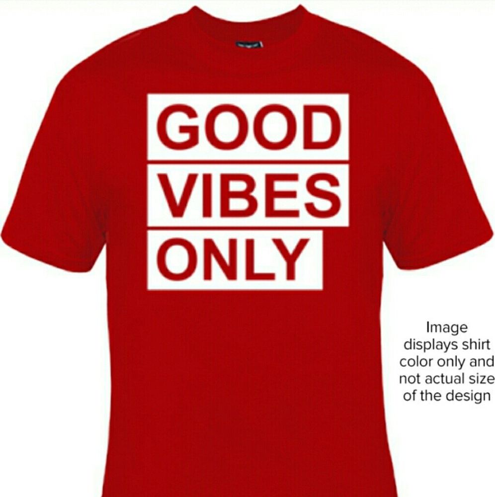 Good vibes only trendy shirt