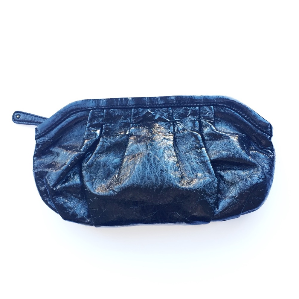 🛑Gap Black Patent Leather Clutch