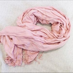 Pink scarf