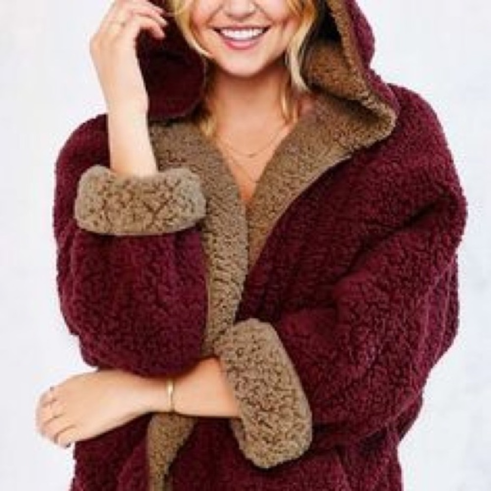 SOLD Puffy cozy reversible jacket!