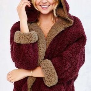 SOLD Puffy cozy reversible jacket!